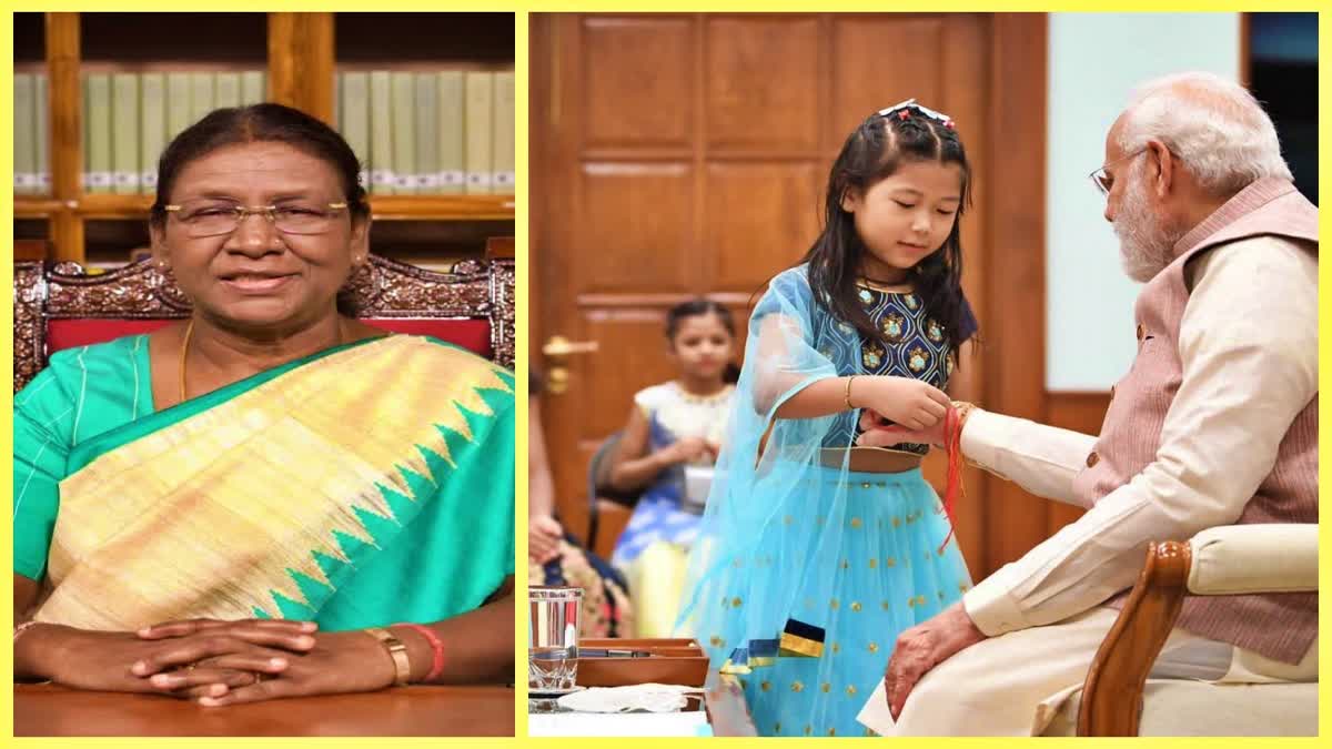 President Vice President Prime Ministere xtended Raksha Bandhan greetings to nation