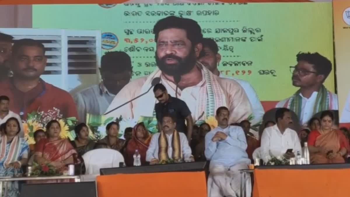 union minister dharmendra pradhan visits jajpur