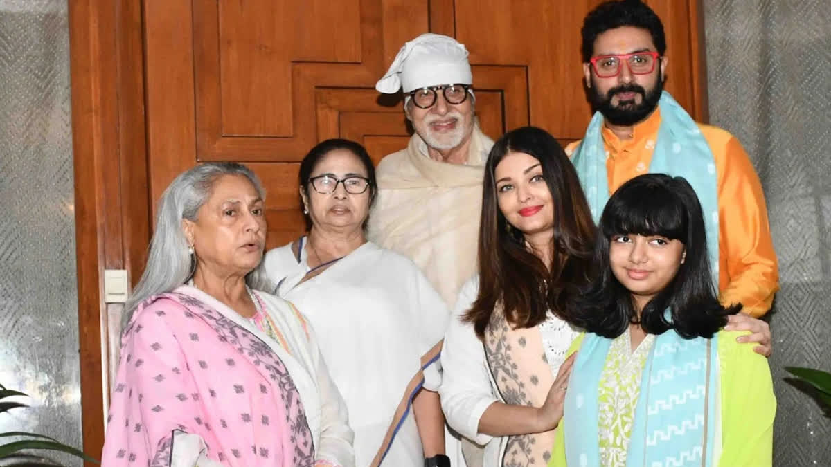 Mamata Banerjee meets Amitabh Bachchan in Mumbai
