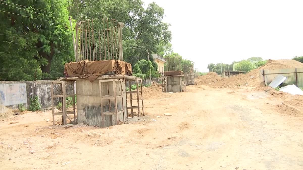 Railway Under Bridge Works in Adilabad