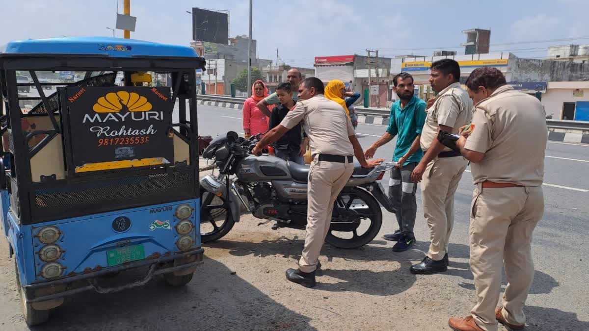 road accident in panipat