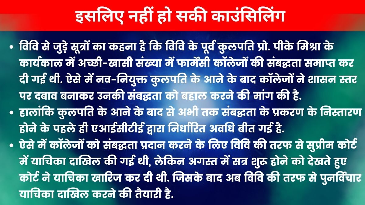 प्राविधिक विश्वविद्यालय के छात्रों को अभी दाखिले के लिए करना होगा इंतजार.