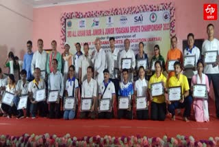 Inter District Yoga competition