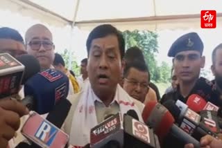 Minister Sarbananda Sonowal in Dibrugarh