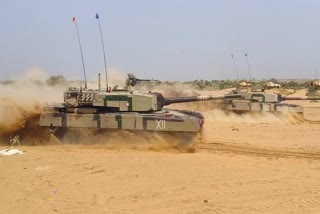 Indian Army Military Exercise Desert Strike