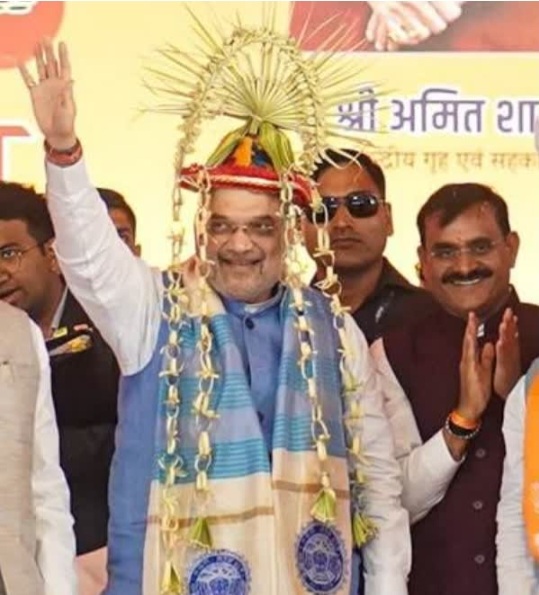 Amit Shah is wearing the crown of Chhind