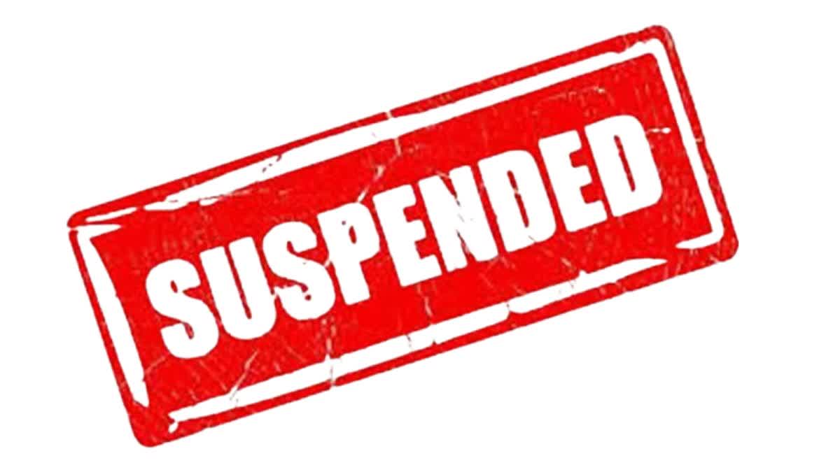 Police personnel suspended