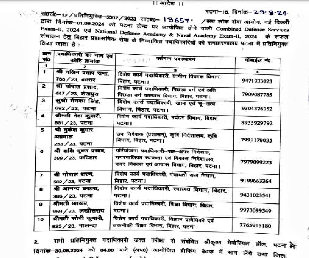 Bihar Administrative Service