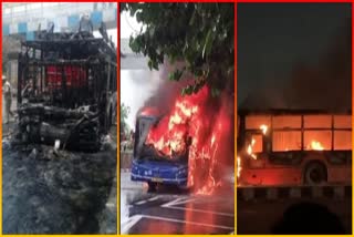 Delhi Electric bus fire case