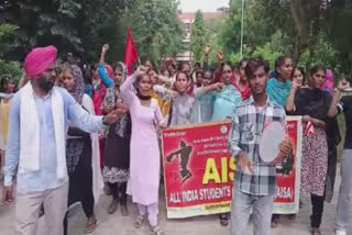 DEMONSTRATION AT MANSA