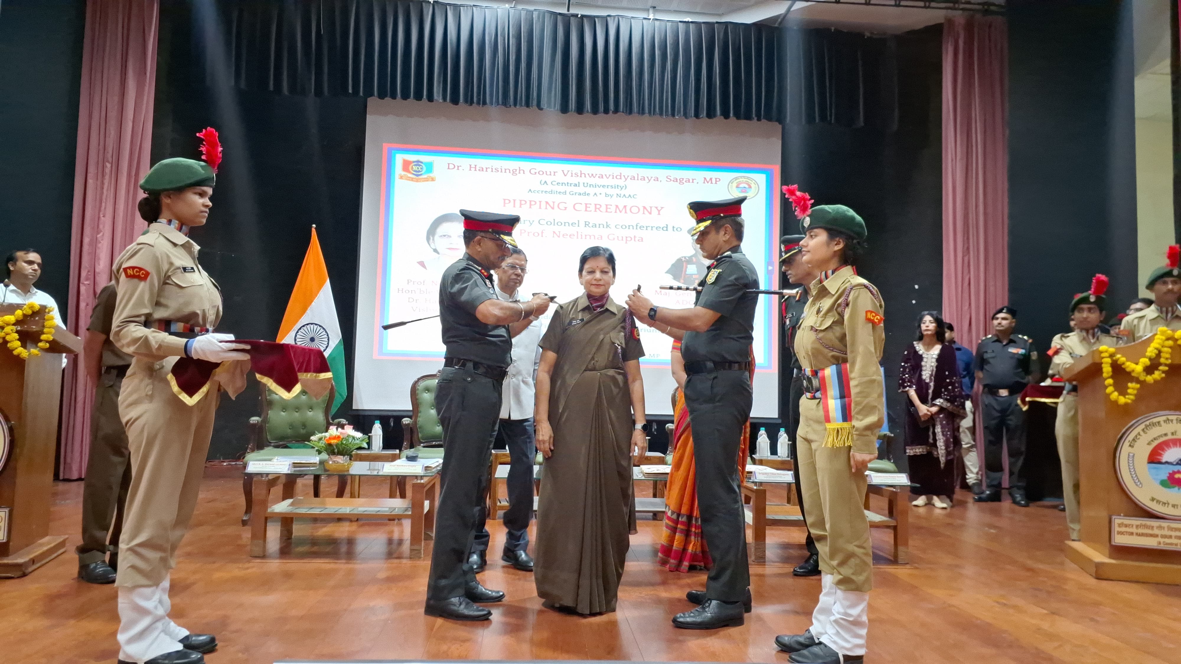 Sagar University Pipping Ceremony