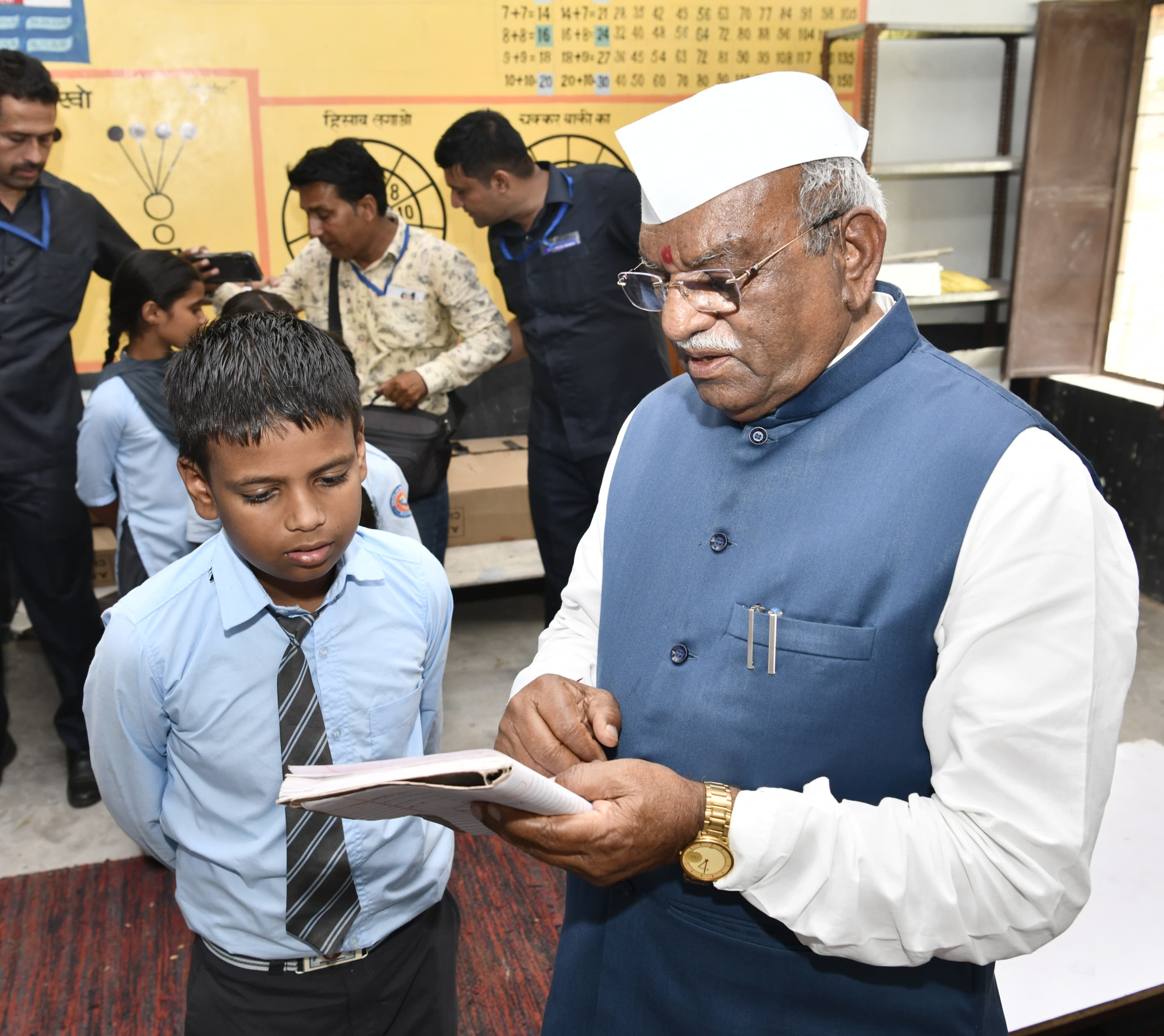 Governor Inspected BSF Check Post