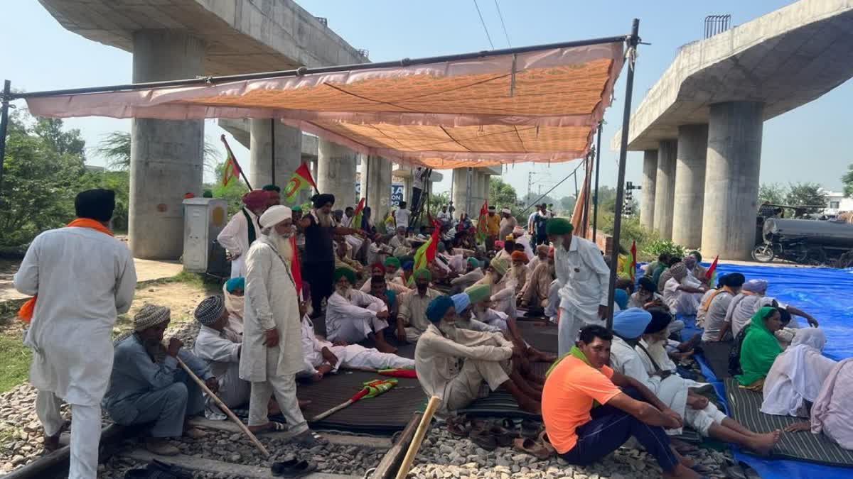 Rail Roko Andolan in Punjab