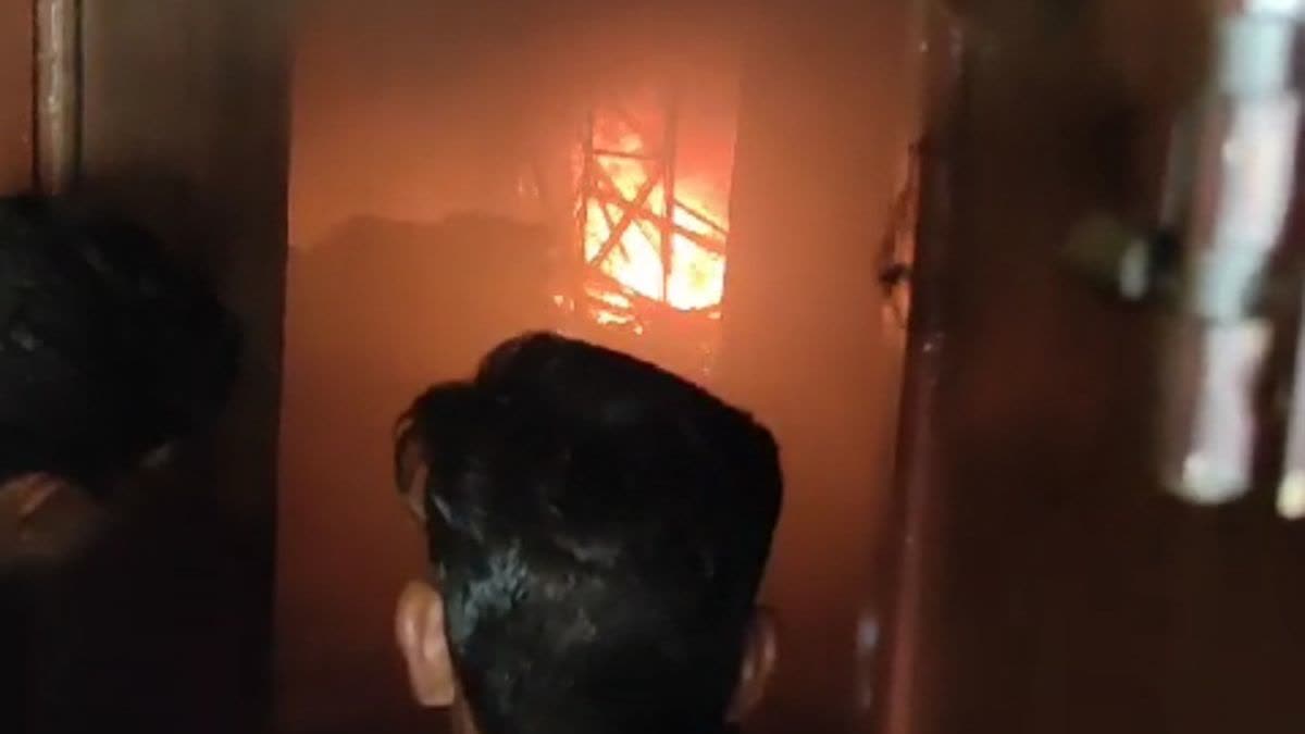 Fire in Annapurna Theater in Gaurela