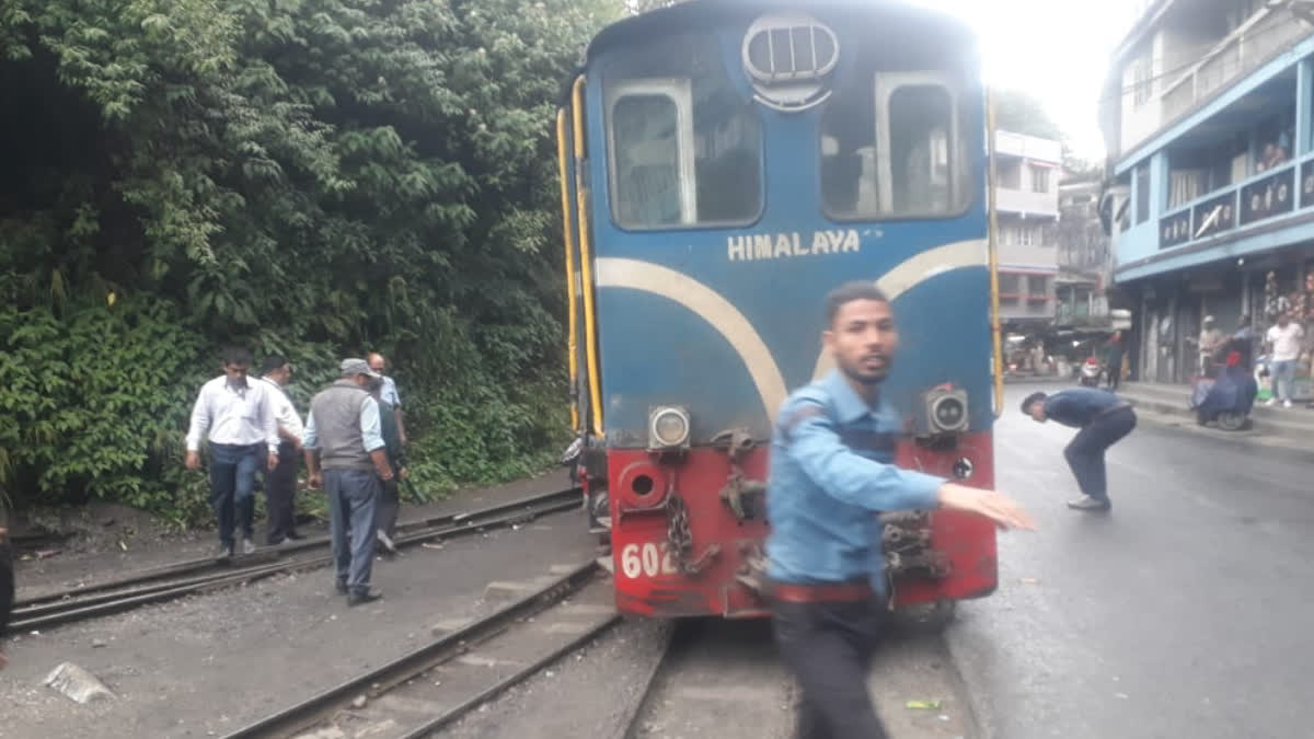 Toy Train Accident