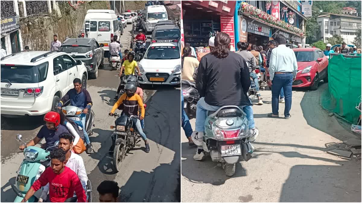 Mussoorie Traffic Jam