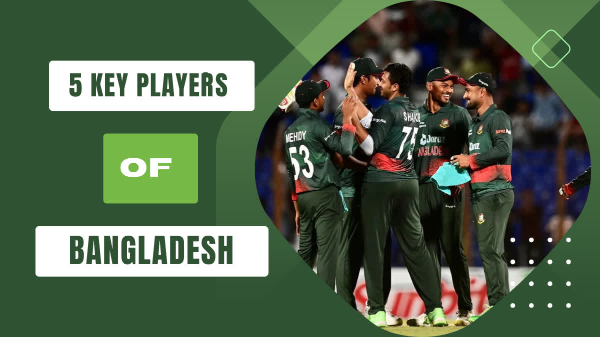 5 key players of Bangladesh