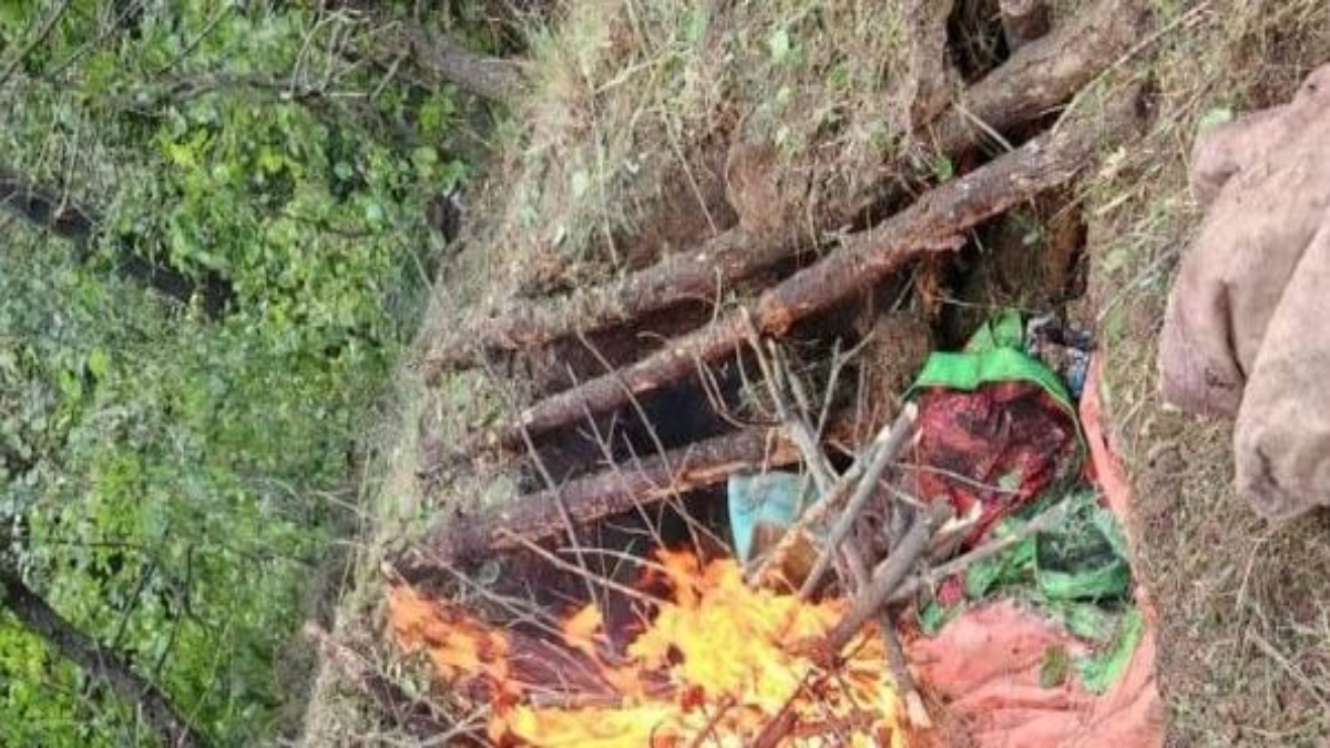 Security forces detected two terrorist hideouts in Tral