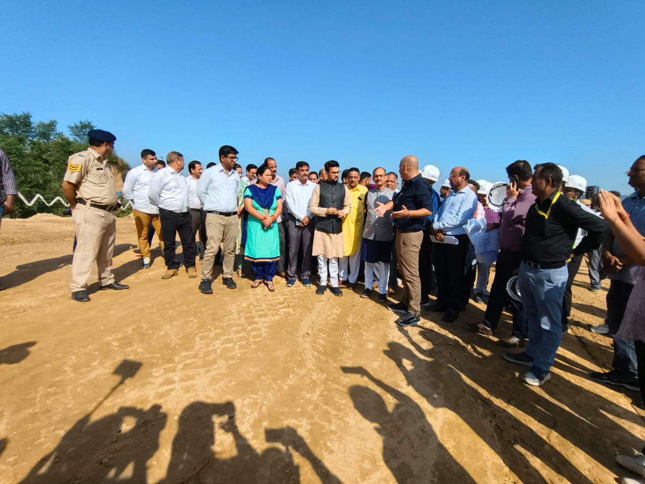 Anurag Thakur visited PGI Satellite Centre