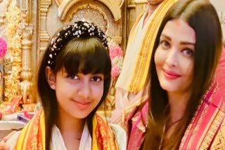 Aishwarya Rai with Aaradhya