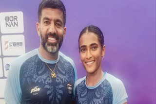 Rohan Bopanna and Rutuja Bhosale win Gold  Rohan Bopanna  Rutuja Bhosale  Asian Games 2023  ഏഷ്യന്‍ ഗെയിംസ് 2023  രോഹൻ ബൊപ്പണ്ണ  ഋതുജ ഭോസാലെ  ഏഷ്യന്‍ ഗെയിംസ് ടെന്നീസ്