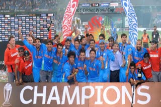 2011માં ભારત વર્લ્ડ ચેમ્પિયન બન્યું હતું