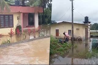 മഴ ശക്തമാകുന്നു  rain is getting stronger  വെള്ളപ്പൊക്ക ഭീഷണിയിൽ  Flood threat  Rains intensify  low lying areas are under flood threat  Rain update  Water began to rise  മഴ തുടരുമെന്ന്‌ കാലാവസ്ഥ പ്രവചനം  Weather forecast that rain will continue