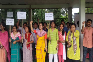 Protest on Kokrajhar