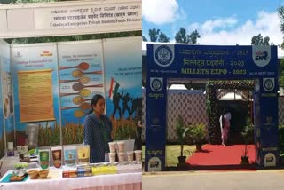 Priya Food store attracts people at DFRL-DRDO Millets exhibition in Mysore