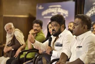 Jaggesh apologized for not being able to participate in the Cauvery protest