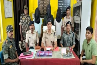 Jamshedpur police arrested three people