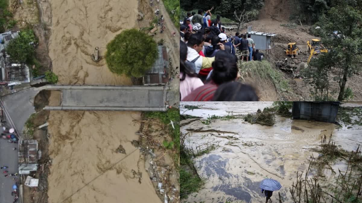 Nepal Floods Landslides