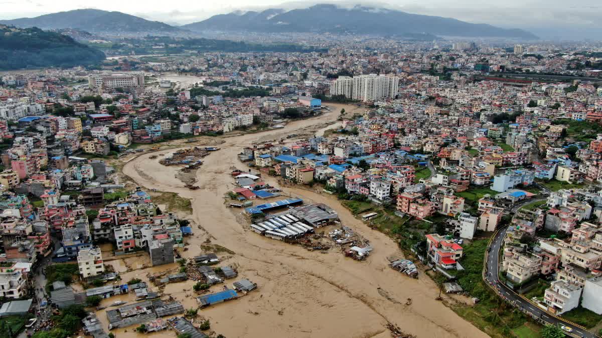 floods landslides in Nepal