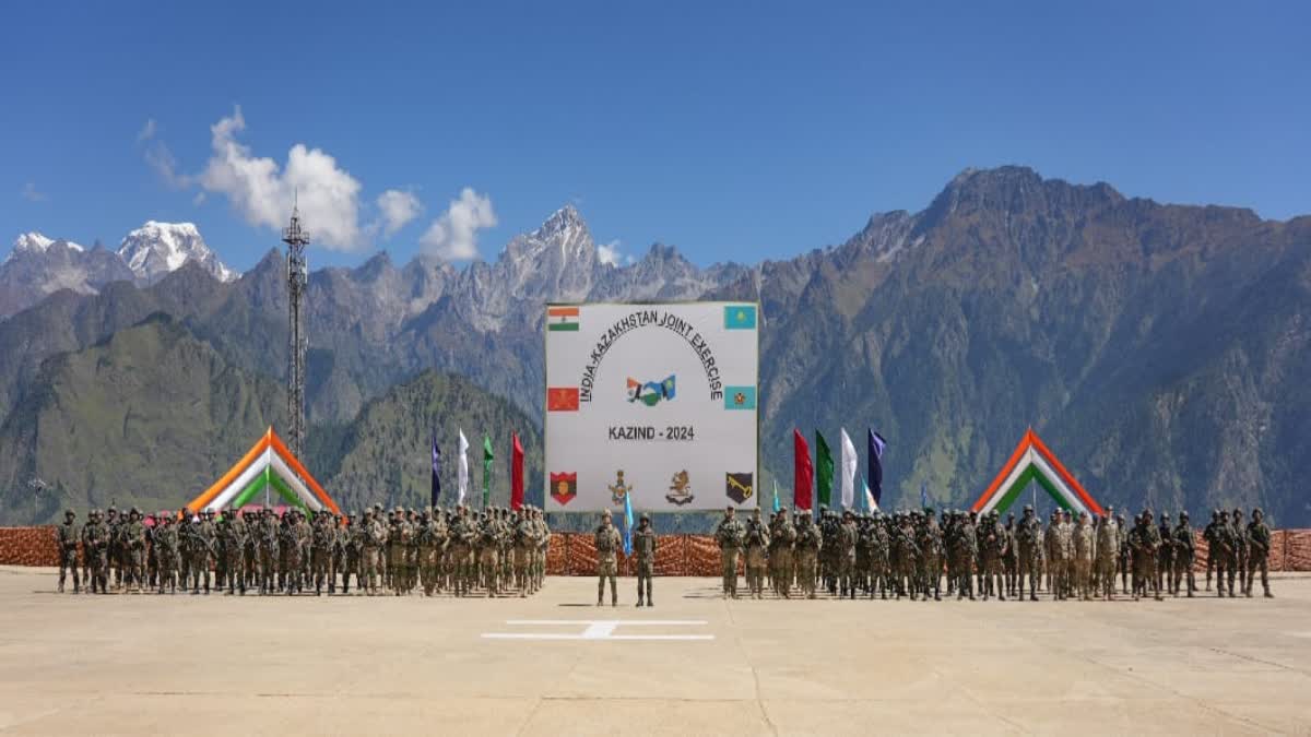 Kazakhstan Armed Forces in India