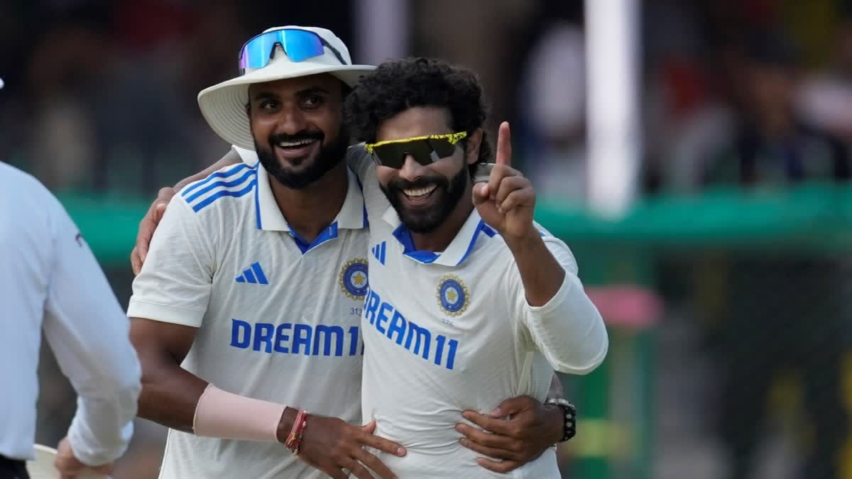 രവീന്ദ്ര ജഡേജ  RAVINDRA JADEJA  JADEJA COMPLETES 300 TEST WICKETS  അനിൽ കുംബ്ലെ