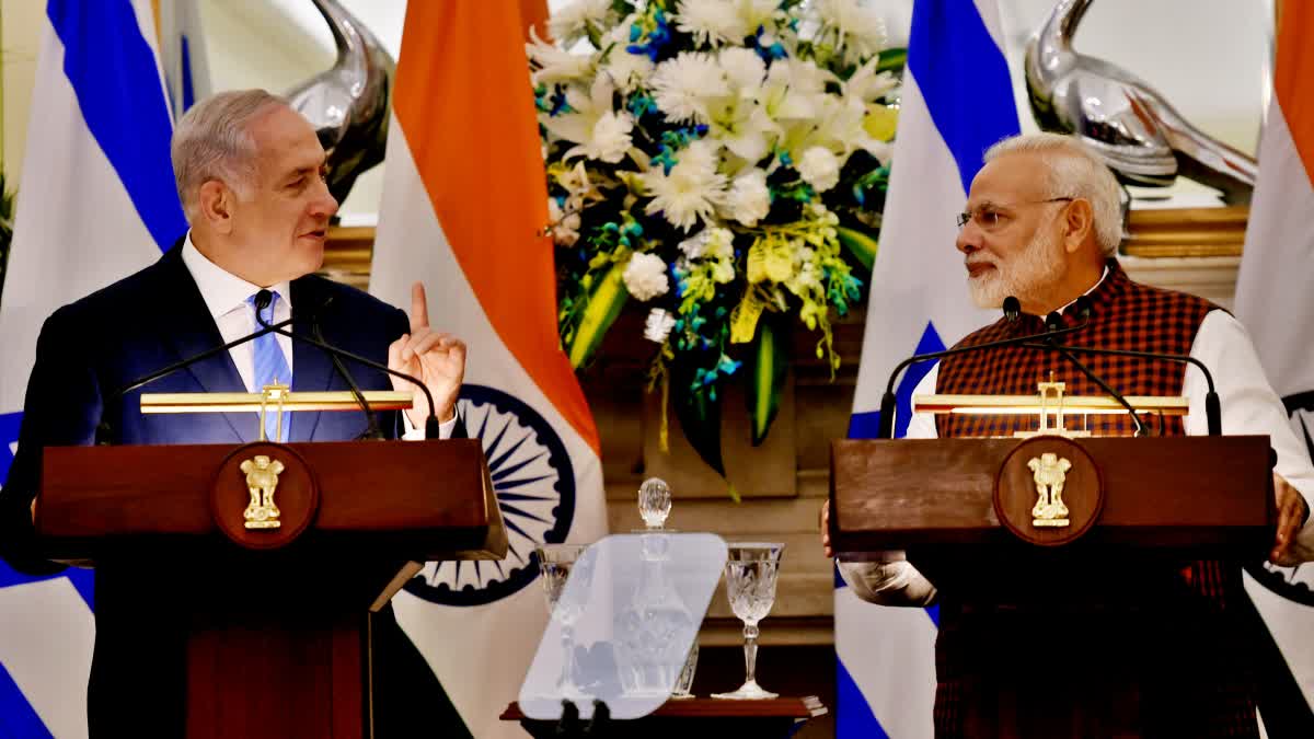 PM Modi speaks to Netanyahu on Middle East crisis