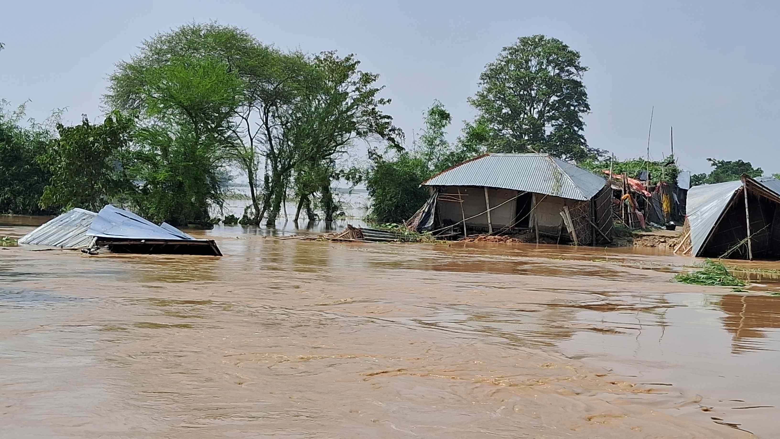 flood in Supaul