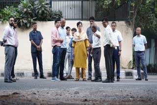 DELHI CM ATISHI INSPECTS ROADS