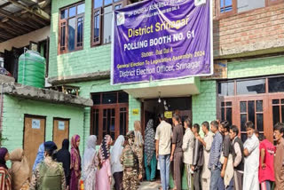 Voting for the second phase of the J&K Assembly elections