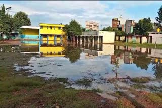 ದಾವಣಗೆರೆಯಲ್ಲಿ ಮುಂಜಾನೆಯಿಂದ ಗುಡುಗು ಸಹಿತ ಭಾರೀ ಮಳೆ