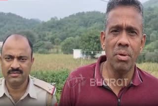 Police Station In-charge at Gogunda Police Station in Udaipur, Shaitan Singh (R) along with subordinate police official