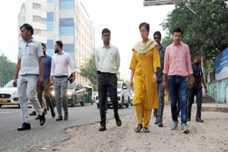 Delhi Chief Minister Atishi and cabinet ministers initiated inspections of damaged roads across the city on Monday, aiming for a pothole-free capital by Diwali. Atishi highlighted several areas in poor condition and instructed officials to prioritise repairs. Ministers inspected various regions, with a focus on identifying roads needing immediate attention.