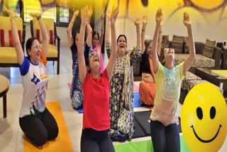 LAUGHTER YOGA EXERCISES  LAUGHTER YOGA BENEFITS IN KANNADA  BENEFITS LAUGHING THERAPY  LAUGHTER YOGA HEALTH BENEFITS