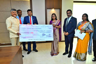 Union Bank Of India Employees Donation to Flood Victims