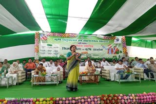 JMM MLA Kalpana Soren laid foundation stone of several schemes in Giridih