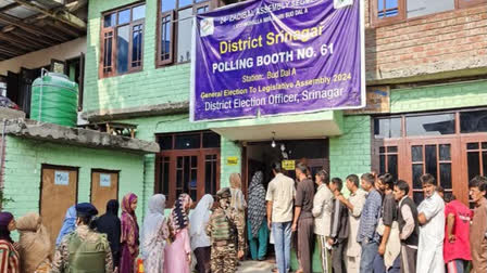 Voting for the second phase of the J&K Assembly elections