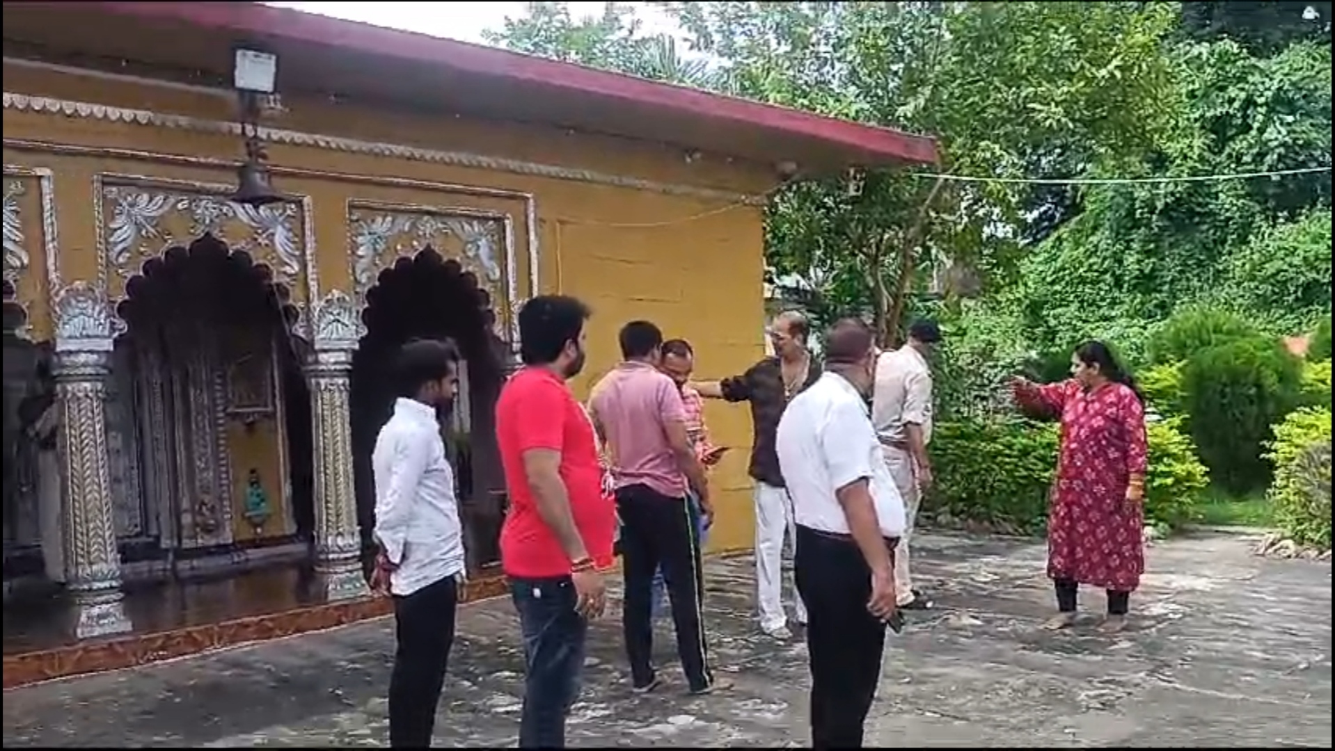 Mauganj Naigarhi Fort Temple Theft