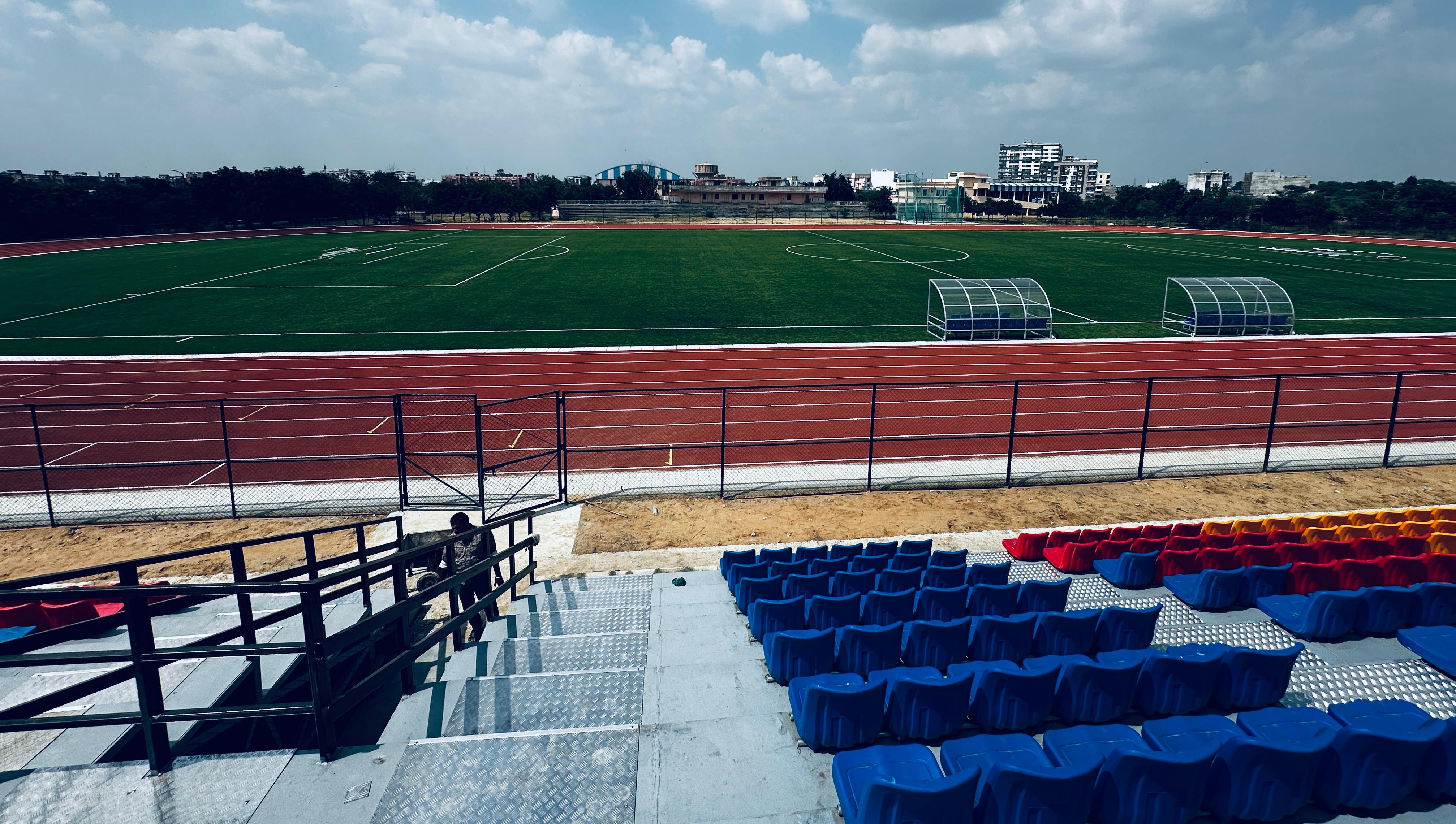 Country Second Turf Football Ground Built In Jaipur