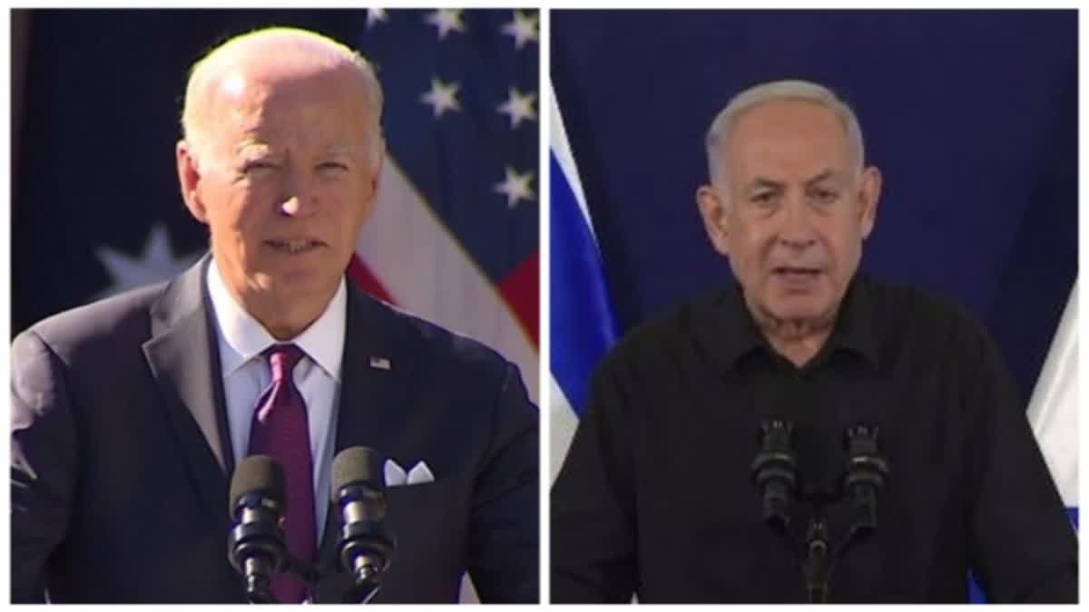 US President Biden, Israeli PM Netanyahu discuss developments in Gaza