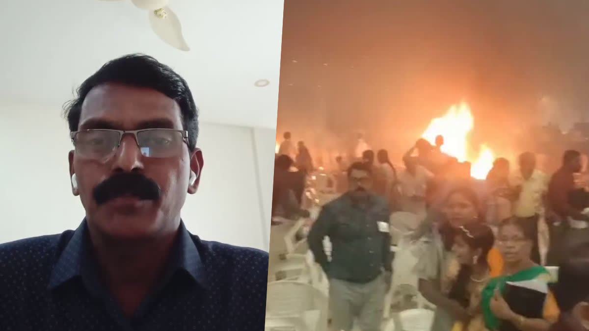 Kalamassery Blast  Kalamassery Convention center blast Accused  Kalamassery Blast Accused Dominic Martin  Dominic Martin questioning  ഡൊമിനിക് മാര്‍ട്ടിന്‍റെ വെളിപ്പെടുത്തല്‍  Dominic Martin to the police  വീട്ടില്‍ വച്ച് ബോംബ് നിര്‍മാണം